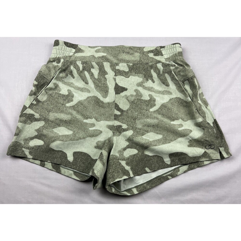 CALIA Women's Journey Knit 3" Shorts Camo Small